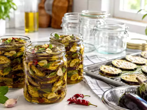 Melanzane sott’olio fatte in casa: il dettaglio che non puoi saltare prima di chiudere il vasetto