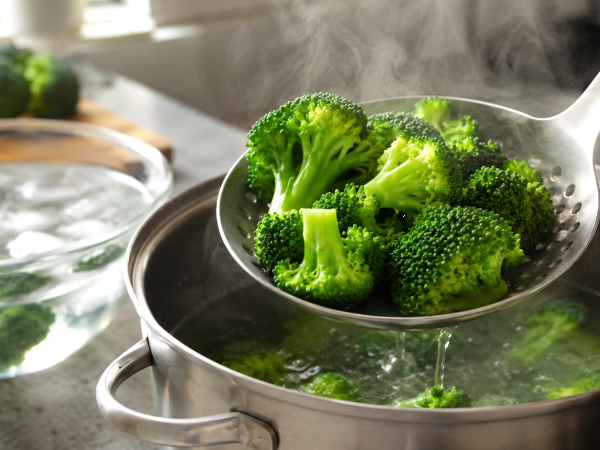 Come cuocere i broccoli per mantenere il verde brillante e ottenere consistenza leggermente croccante