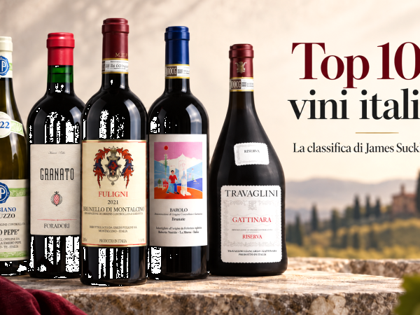 I 100 vini italiani che fanno parlare il mondo: la classifica James Suckling da scoprire fino alla vetta