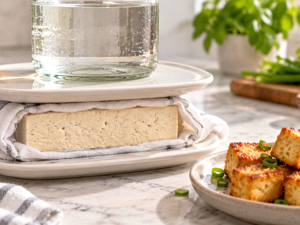 Pressare il tofu senza pressa: metodi casalinghi semplici per farlo croccante e pieno di sapore
