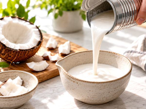 Hai del latte di cocco avanzato? Ecco 5 idee sfiziose per usarlo fino all’ultima goccia