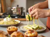 Articoli: Menu vegetariano, 26 maggio: freschezza e sapori delicati con involtini, spaghetti e dolcetti brasiliani