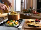 Articoli: Menu vegetariano, 3 luglio: torta salata estiva, spaghetti verdi e dolci empanadillas ai frutti di bosco