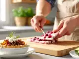 Articoli: Menu vegetariano, 26 luglio: mini tarte tatin, medaglioni di zucchine e frozen yogurt bark