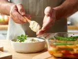 Articoli: Menu vegetariano, 1 agosto: sformatini di spinaci, lasagne al pesto e dolce al cucchiaio