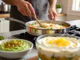 Articoli: Menu vegetariano, 17 agosto: un viaggio tra crema di piselli, riso basmati e dolce al limone