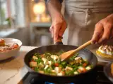 Articoli: Menu vegetariano, 25 agosto: sformatini di patate, tofu alle erbe e crostatina meringata al limone