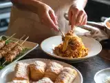 Articoli: Menu del giorno, 6 settembre: mini kebab di pollo, tagliatelle al ragù e biscotti di sfoglia