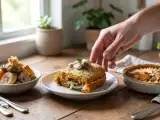 Articoli: Menu vegetariano, 21 settembre: fagottini croccanti, polpettone di zucca e crostata di mele