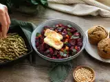 Articoli: Menu vegetariano, 1 ottobre: un viaggio di sapori tra fagiolini croccanti, insalata colorata e muffin golosi