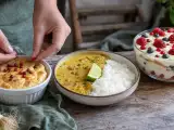 Articoli: Menu del giorno, 11 ottobre: Flan di porri, curry di lenticchie rosse e tiramisù ai frutti di bosco