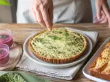 Articoli: Menu vegetariano, 19 ottobre: barbabietola cremosa, torta di spinaci e profumo di pere