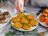 Articoli: Menu vegetariano, 31 ottobre: funghi ripieni, medaglioni speziati e clementine “zucca” al cioccolato
