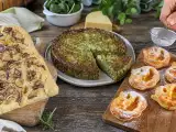 Articoli: Menù del giorno, 26 ottobre: focaccia al rosmarino, torta cremosa agli spinaci e sfogliatine di Halloween