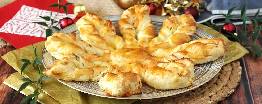 15 ricette facili per preparare antipasti con la pasta sfoglia a Natale!