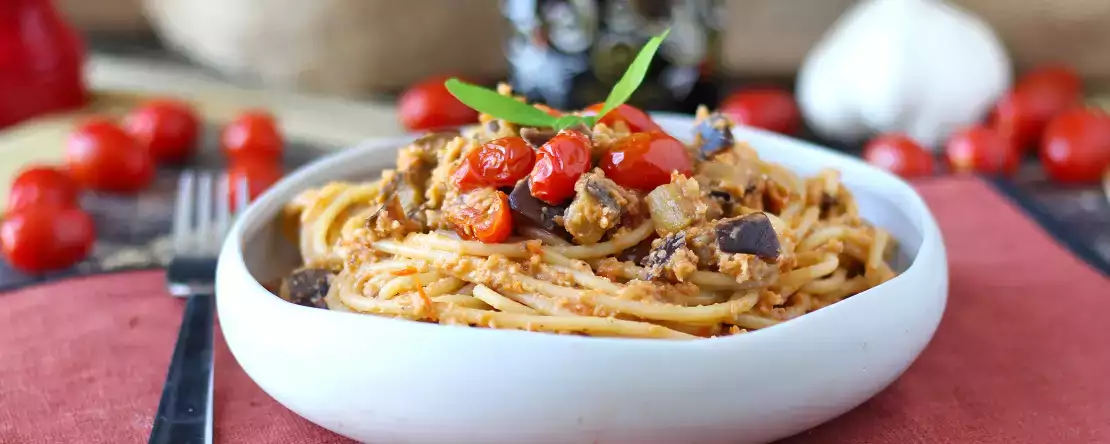 Una primo cremoso della cucina mediterranea