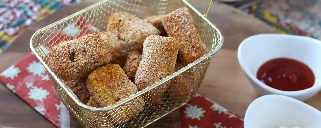Ecco come preparare i nuggets di tofu con la friggitrice ad aria!
