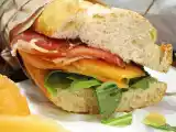 Ricetta Prosciutto e melone nel panino!