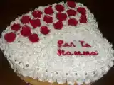 Ricetta Cuore con crema chantilly alle fragole