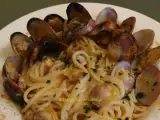 Ricetta Spaghetti di kamut con vongole veraci