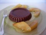 Ricetta Aspic al cacao e pere