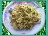 Ricetta Spaghetti con friggitelli e mozzarella