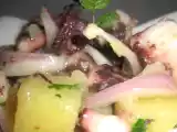 Ricetta Insalata di polpo con patate e cipolla rossa