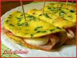 Ricetta Il cavallo pensionato & le mini omelettes con mortadella e mozzarella