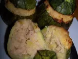 Ricetta Zucchine tonde ripiene di tonno