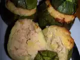 Ricetta Zucchine tonde ripiene di tonno