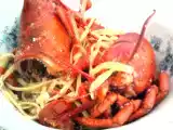 Ricetta Linguine con astici alla busara