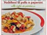 Ricetta Padellata di pollo e peperoni alle erbe di provenza