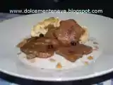Ricetta Filetto di cervo al ginepro con cavolfiore gratinato