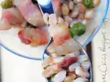 Ricetta Farro con piselli e pancetta