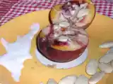 Ricetta Pesche al forno con mandorle in pezzi