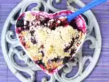 Ricetta Crumble alle mele, frutti rossi e lamponi