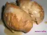 Ricetta Fagottini di tacchino alle prugne secche in crema di gorgonzola