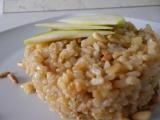 Ricetta Risotto integrale con mele e pinoli