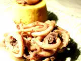 Ricetta Calamari alla birra con sformatino di zucca