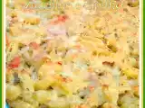 Ricetta Gnocchetti sardi al forno con crema di melanzane, zucchine e caprino