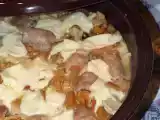Ricetta Taijne di salsiccia e funghi con tomini affumicati
