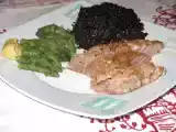 Ricetta Tagliata di tonno al sesamo con riso venere