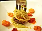 Ricetta Pasta con langostinos