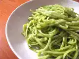 Ricetta Linguine al pesto con nocciole, deliziosa variante per un classico!