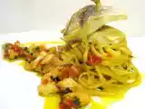 Ricetta Linguine con baccalà
