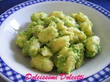 Ricetta Gnocchi con pesto ai piselli