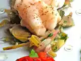 Ricetta Rana pescatrice ai carciofi