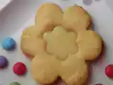 Ricetta Occhi di bue con ganache al cioccolato bianco