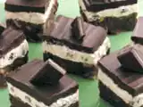 Ricetta Brownies irlandesi alla menta