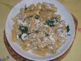 Ricetta Tortiglioni bietole, ricotta e noci